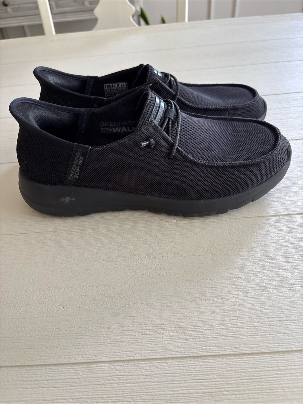 Skechers Black GOWalk Slip-On Athletic Shoes